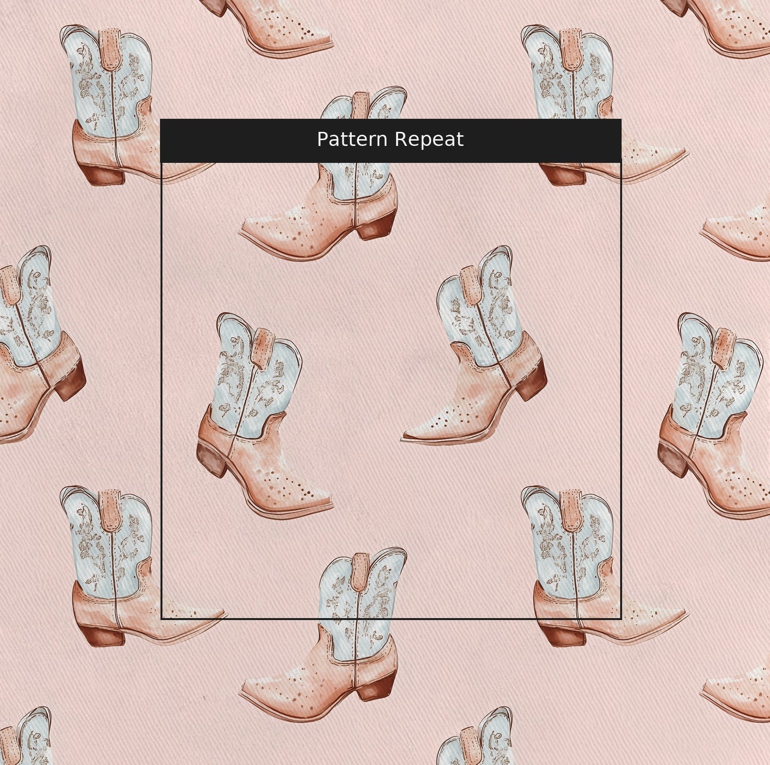 Pastel Rodeo - Fabric - Benton Lane Home - Lemon Park