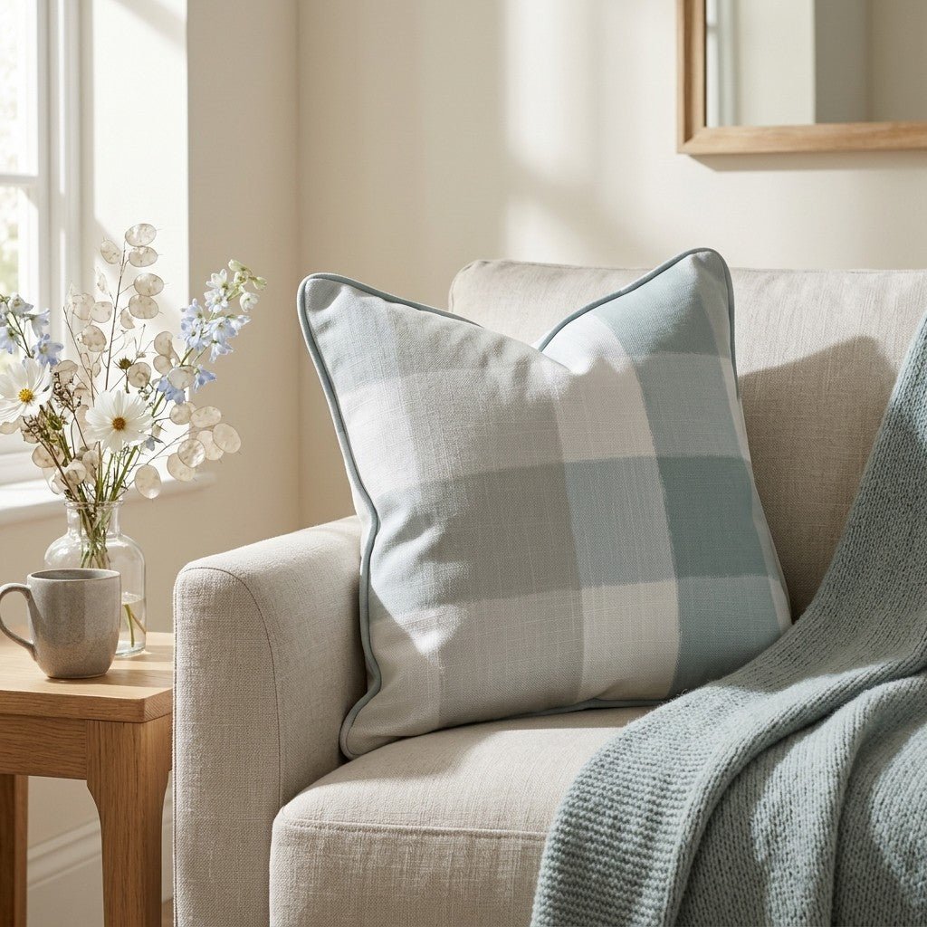 Pasture Picnic Throw Pillow - Benton Lane Home - Lemon Park