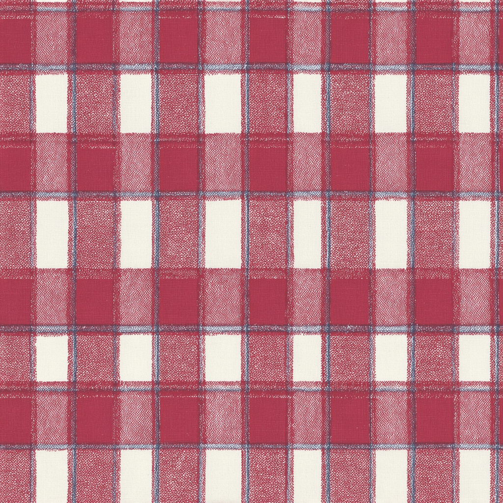 Patchwork Gingham Wallpaper - Painted Paper