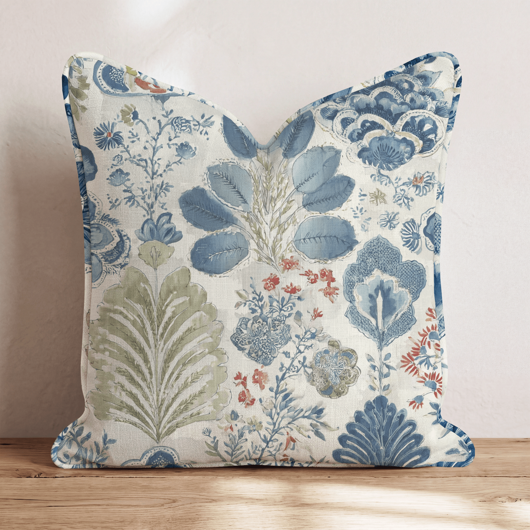 Patchwork Petal Throw Pillow - Benton Lane Home - Hillcroft Home