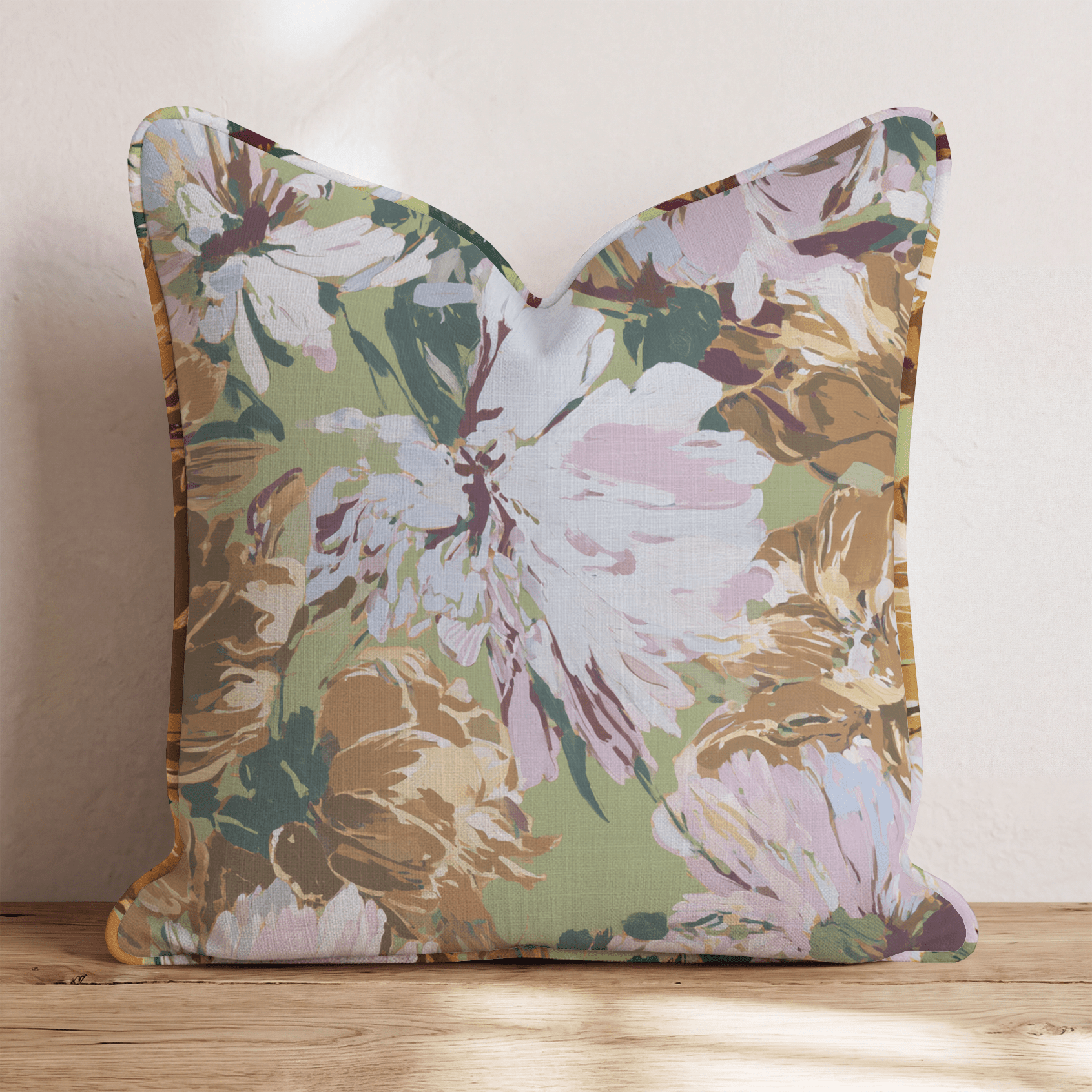 Pattern Heirloom Bloom Throw Pillow - Benton Lane Home - Hillcroft Home