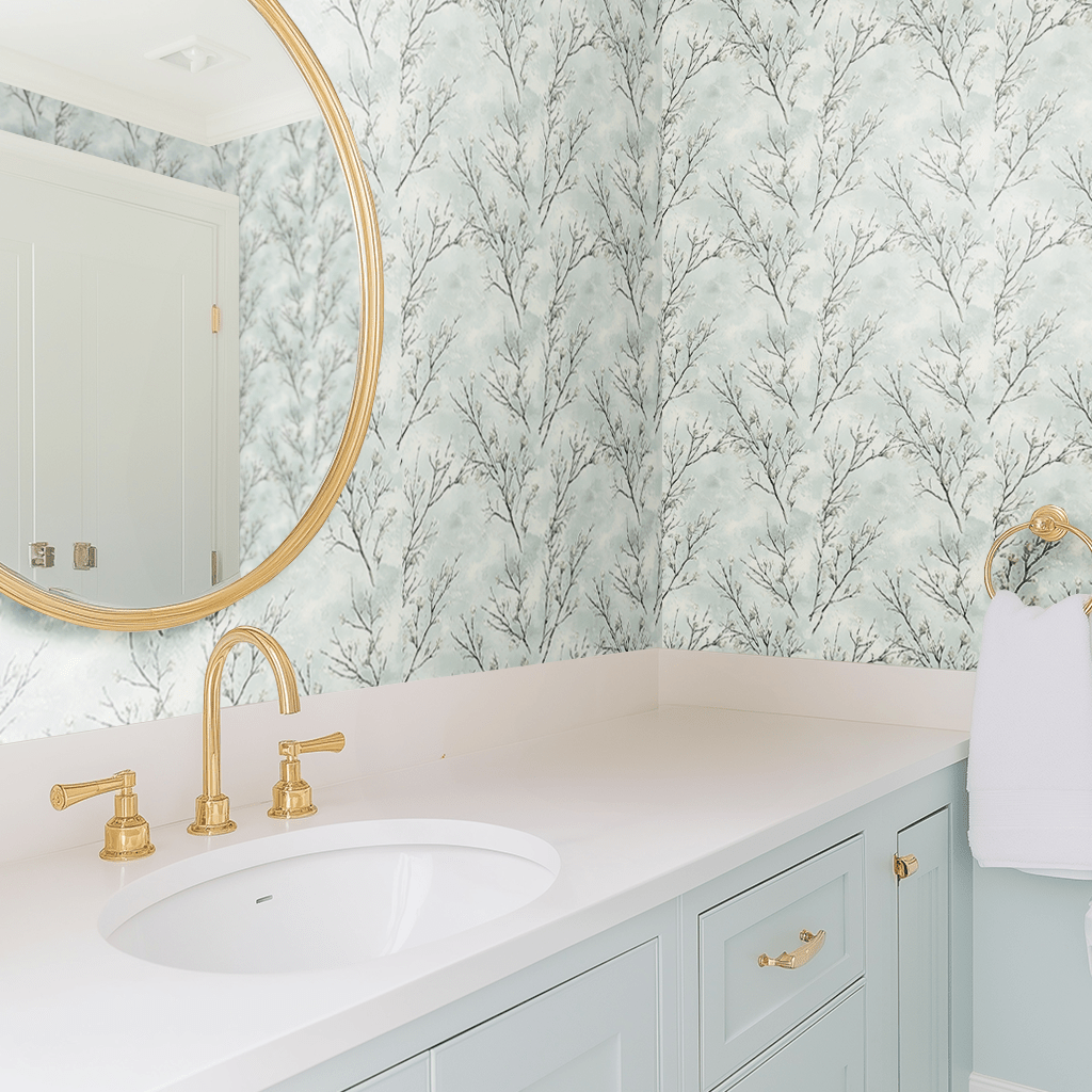 Paxton Wallpaper - Benton Lane Home - Lemon Park