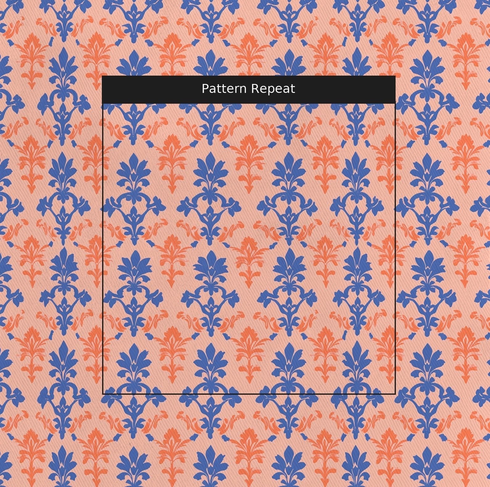 Peachy Elegance - Fabric - Lemon Park