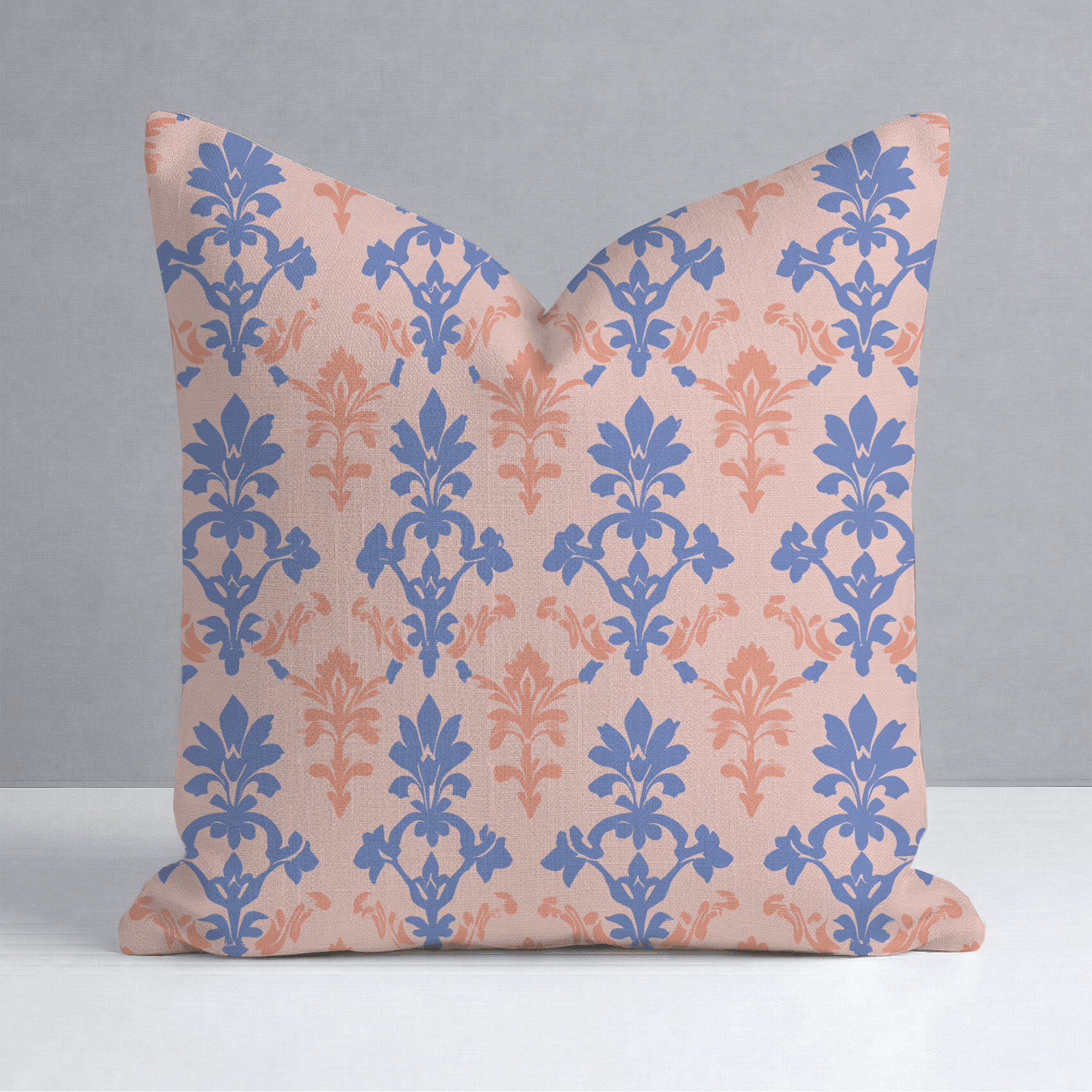Peachy Elegance Throw Pillow - Benton Lane Home - Lemon Park