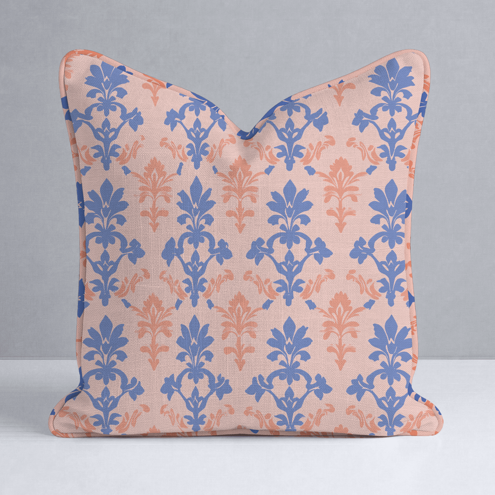Peachy Elegance Throw Pillow - Benton Lane Home - Lemon Park