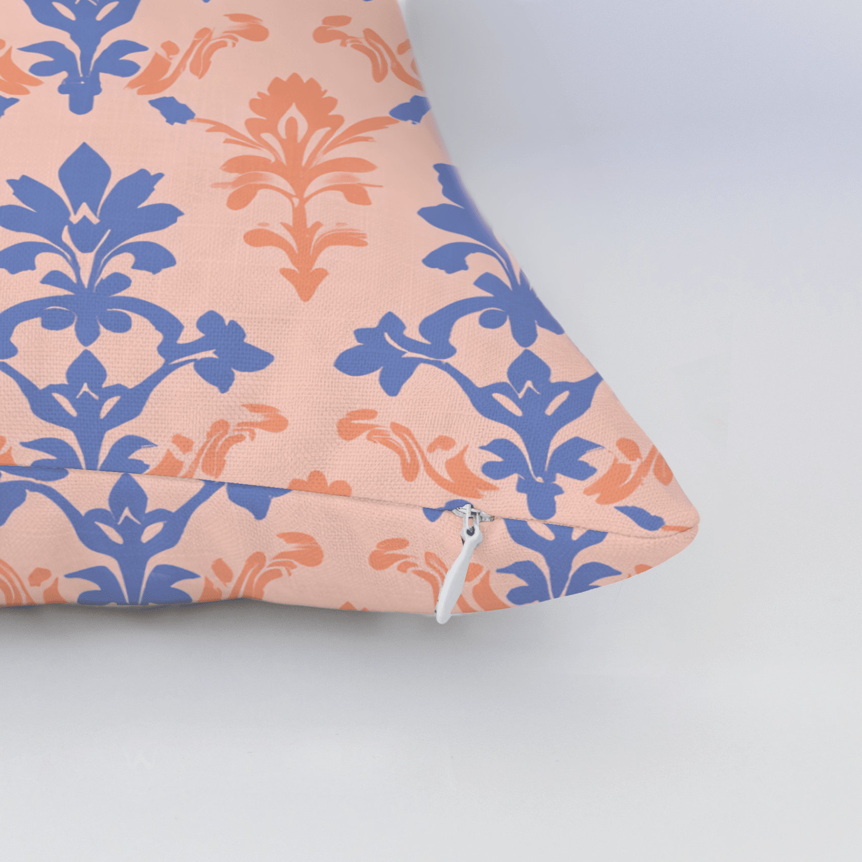 Peachy Elegance Throw Pillow - Benton Lane Home - Lemon Park