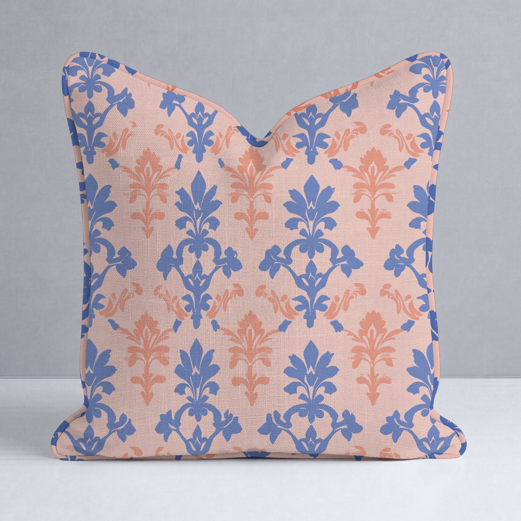 Peachy Elegance Throw Pillow - Benton Lane Home - Lemon Park