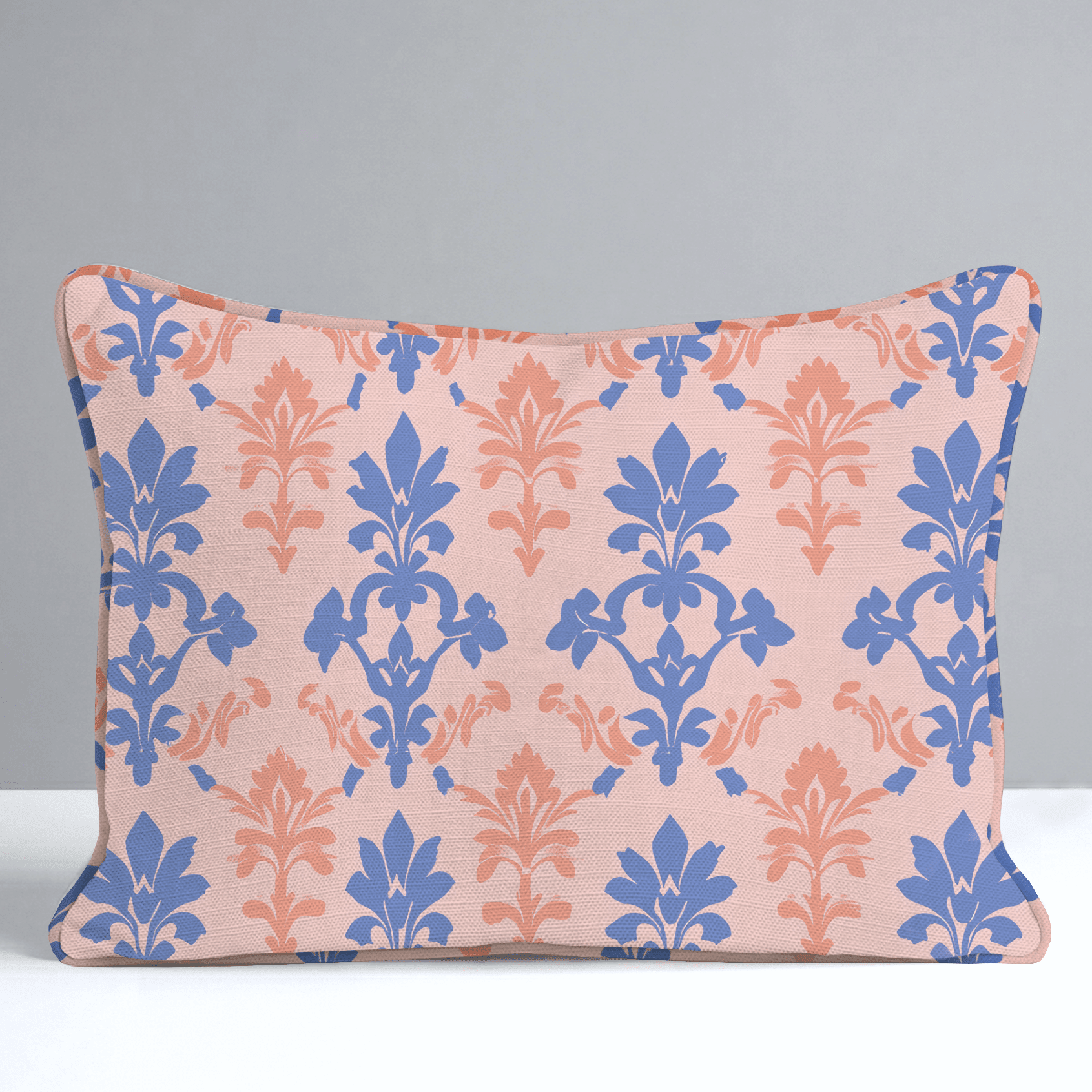 Peachy Elegance Throw Pillow - Benton Lane Home - Lemon Park