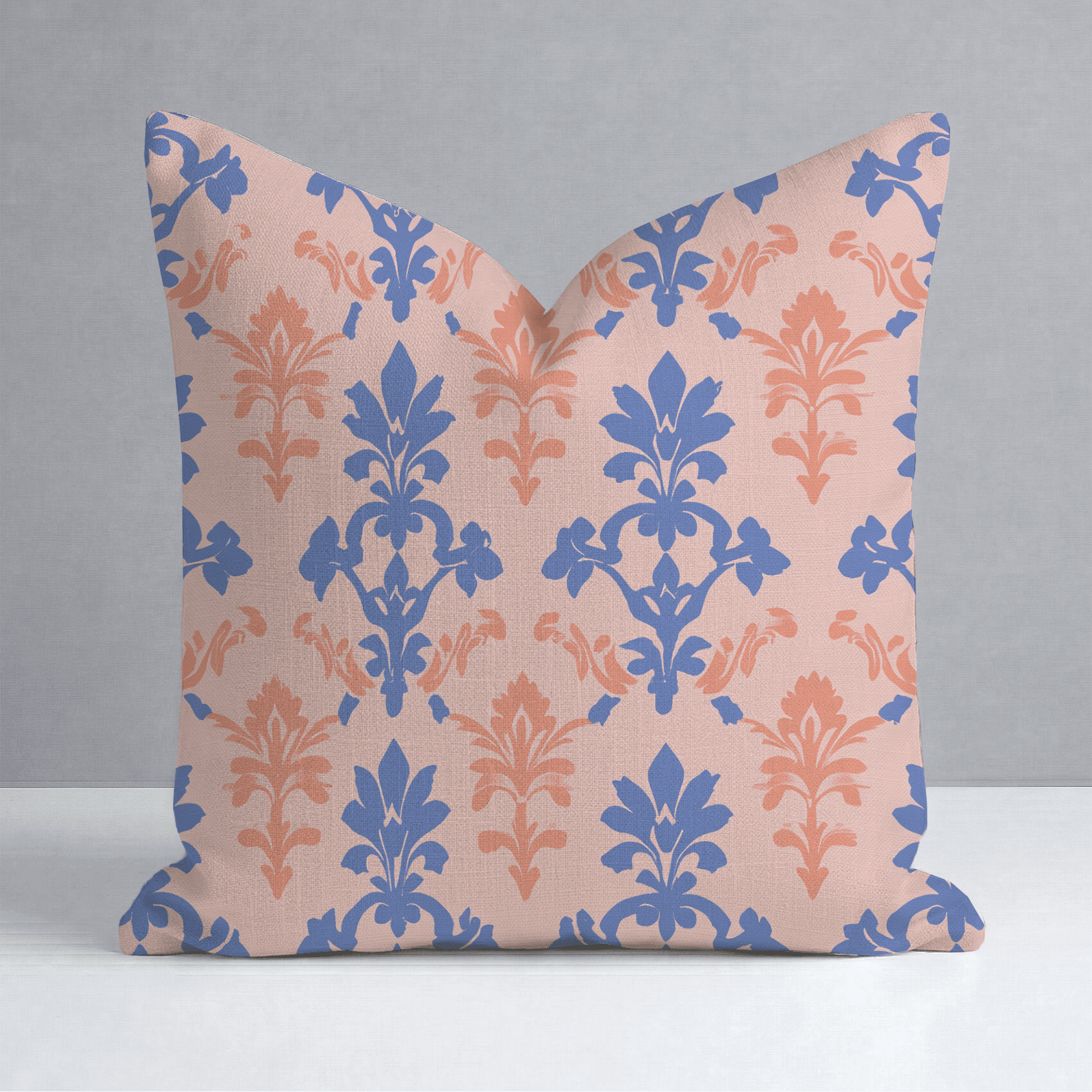 Peachy Elegance Throw Pillow - Benton Lane Home - Lemon Park