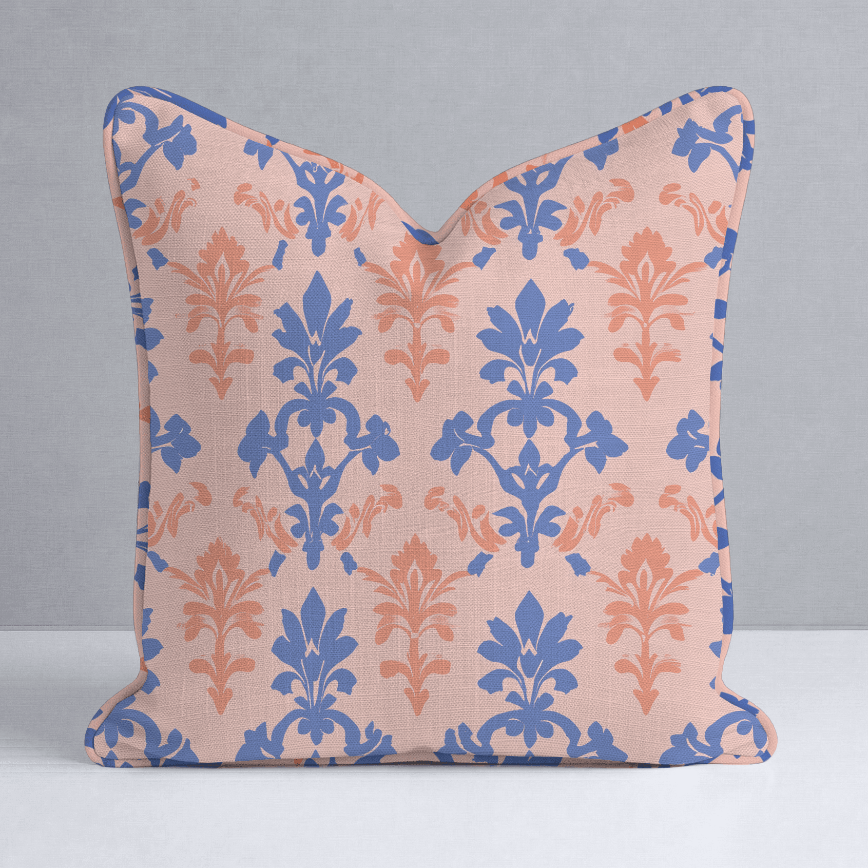 Peachy Elegance Throw Pillow - Benton Lane Home - Lemon Park