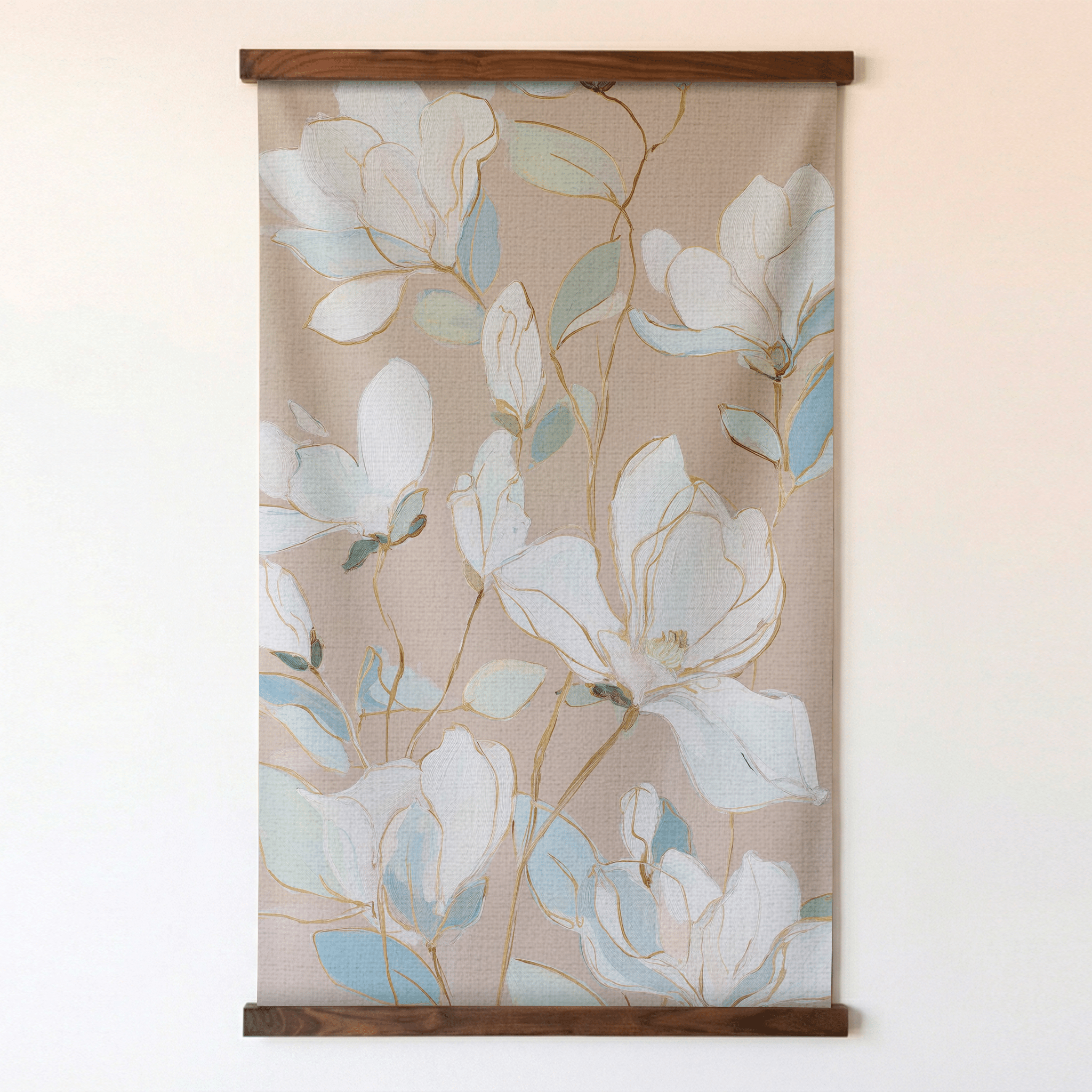 Peachy Petals - Tapestry - Benton Lane Home - Lemon Park