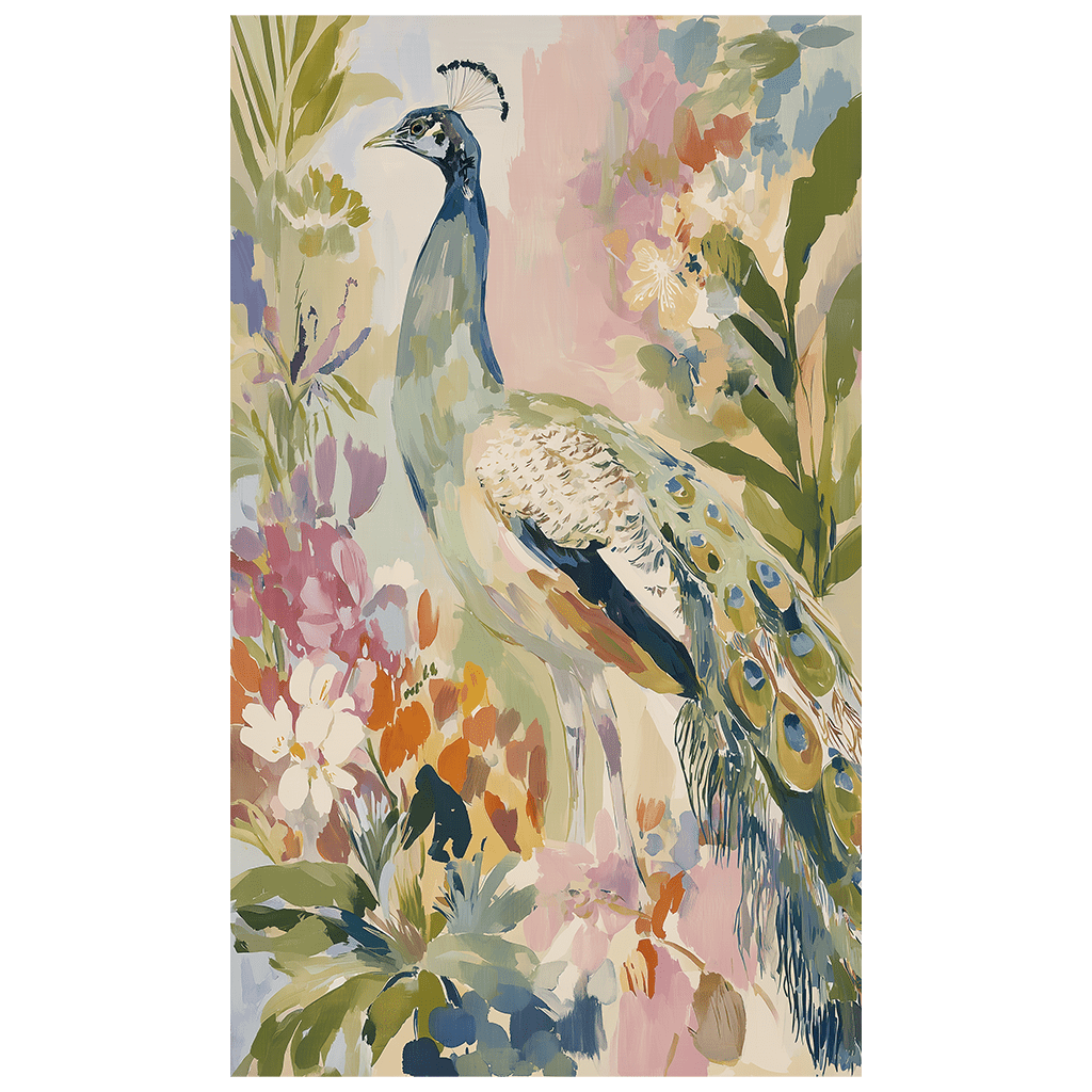 Peacock Summer - Tapestry - Benton Lane Home - Lemon Park