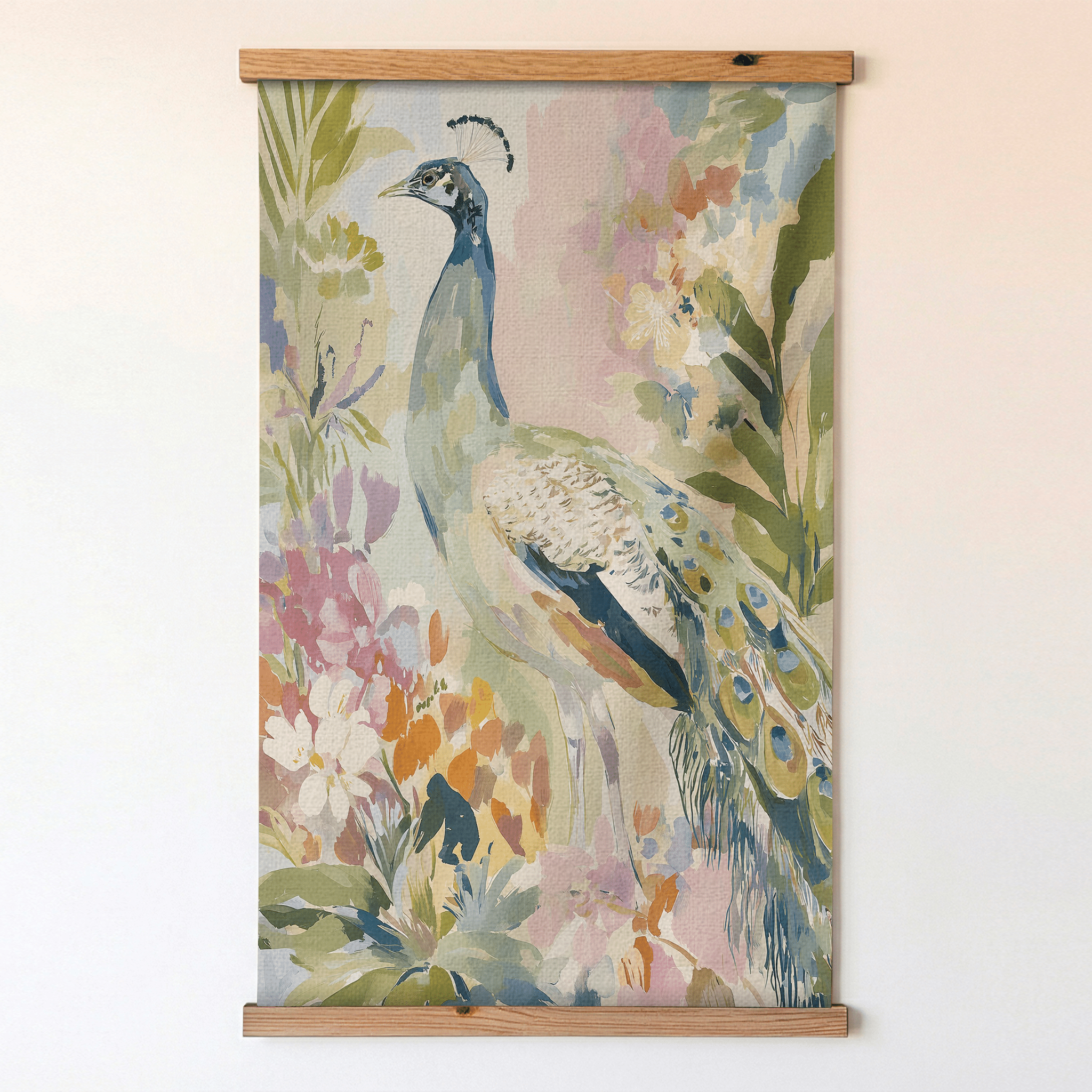 Peacock Summer - Tapestry - Benton Lane Home - Lemon Park