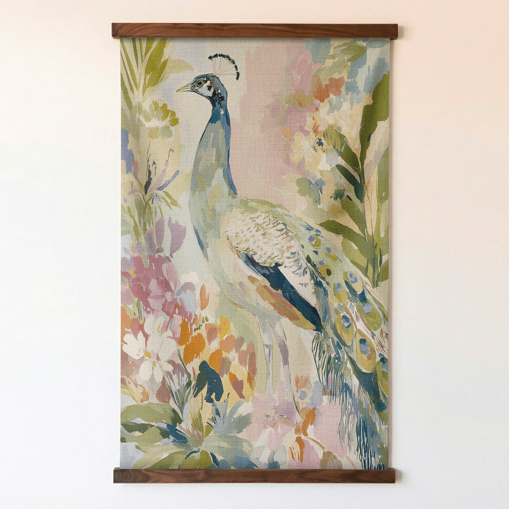 Peacock Summer - Tapestry - Benton Lane Home - Lemon Park