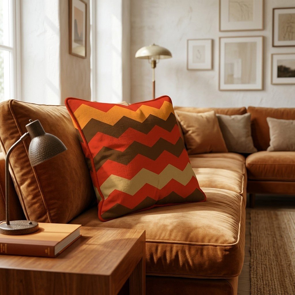 Peak Lines Throw Pillow - Hillcroft Home