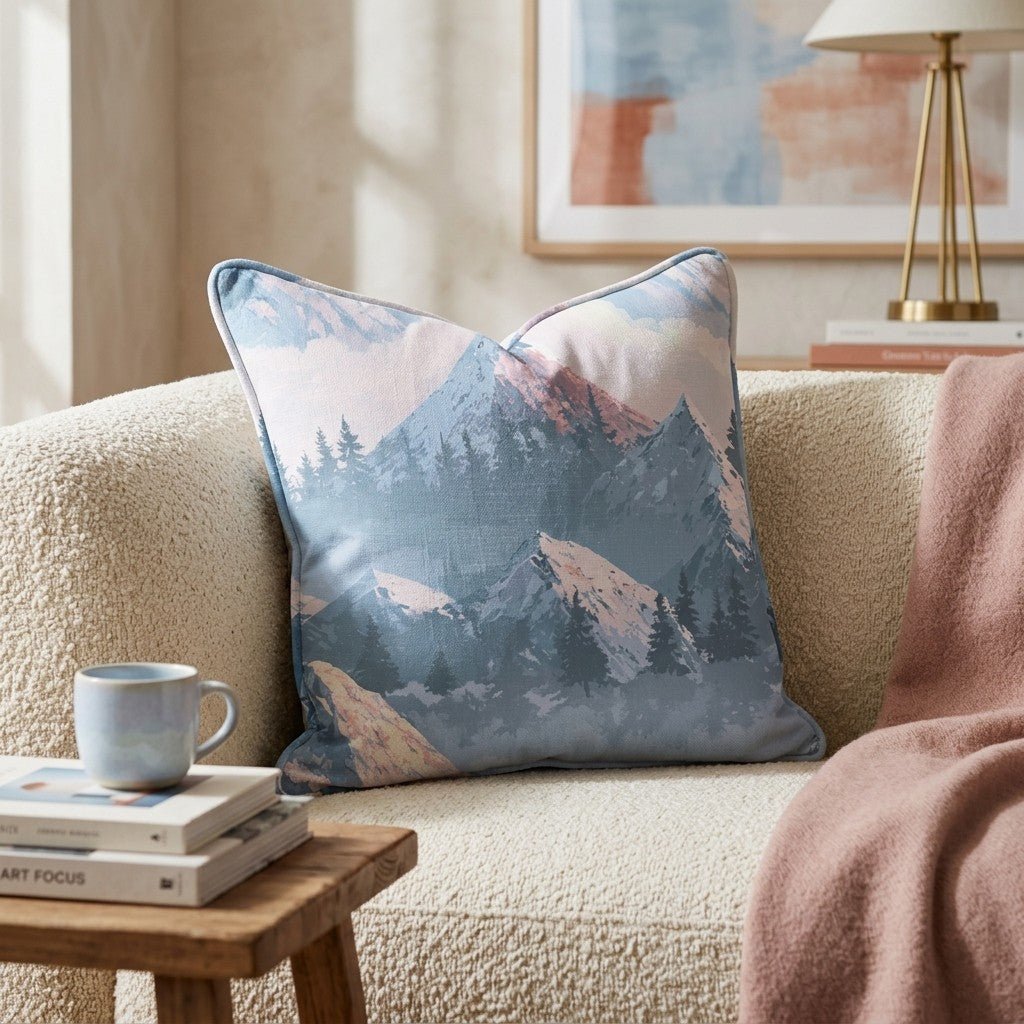 Peak & Vale Throw Pillow - Benton Lane Home - Hillcroft Home