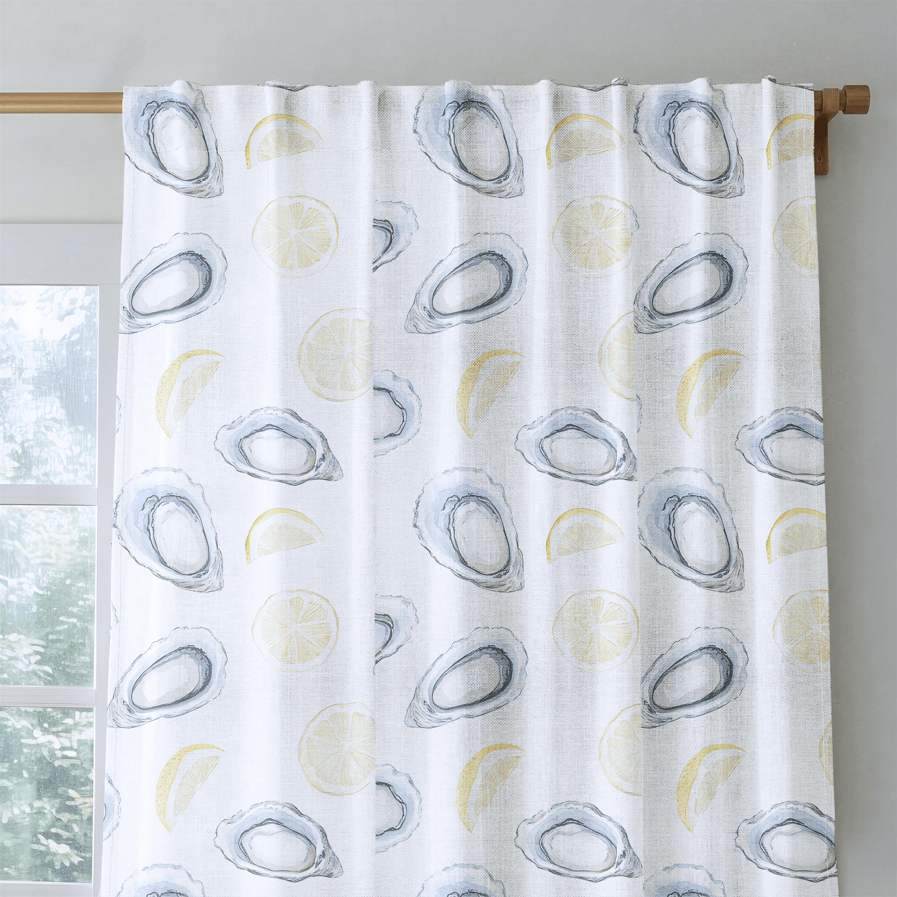 Pearls and Lemons - Drapery - Benton Lane Home - Lemon Park