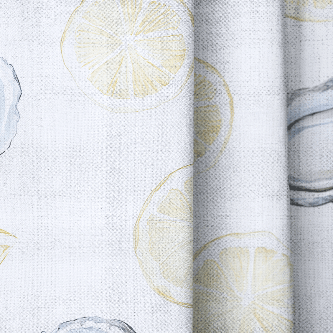 Pearls and Lemons - Drapery - Benton Lane Home - Lemon Park