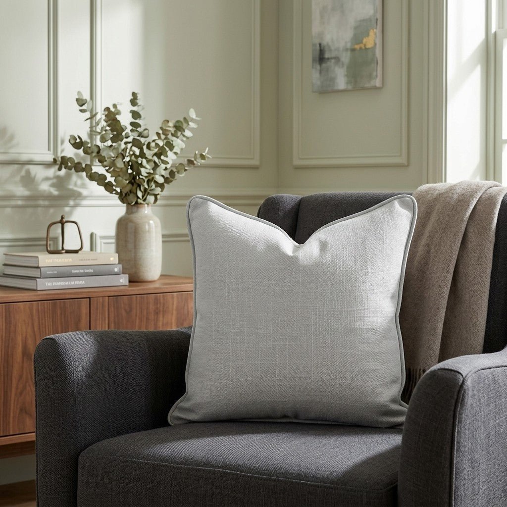Pearl's Haven Fog Throw Pillow - Benton Lane Home - Lemon Park