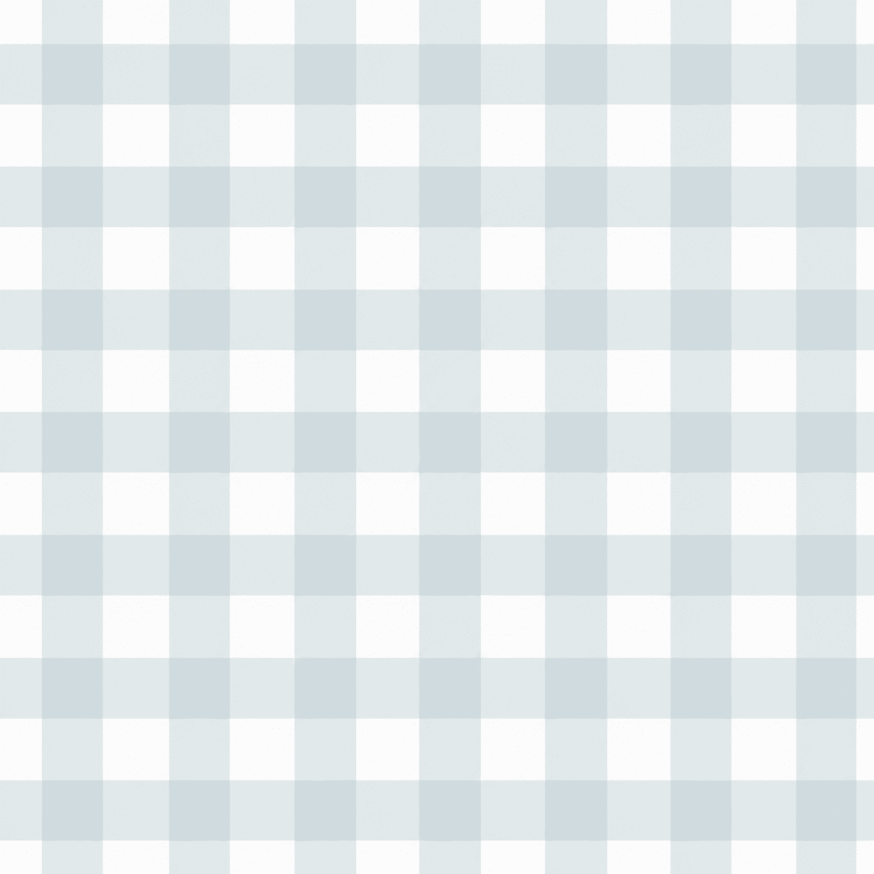 Pearl's Haven Spring Blue Gingham Wallpaper - Lemon Park
