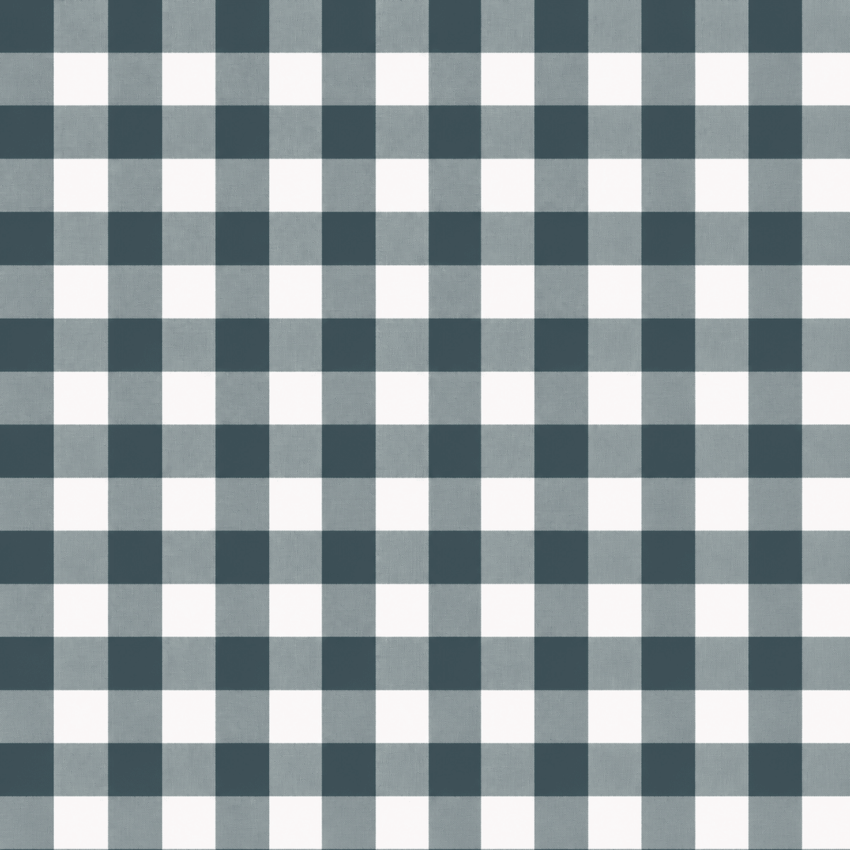 Pearl's Haven Teal Gingham Wallpaper - Lemon Park