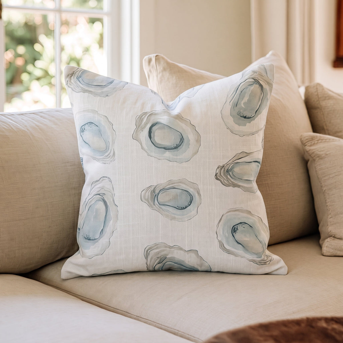Pearl's Haven Throw Pillow - Lemon Park
