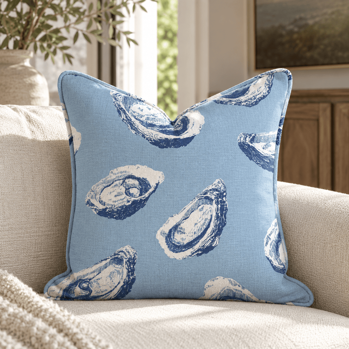 Pearly Throw Pillow - Benton Lane Home - Hillcroft Home