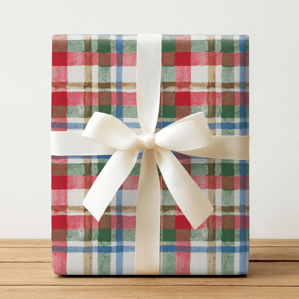 Pembroke Plaid - Wrapping Paper - Benton Lane Home - Lemon Park