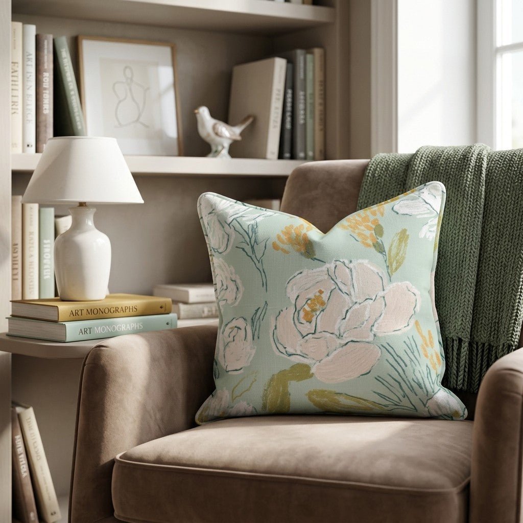 Pencil Petal Throw Pillow - Benton Lane Home - Hillcroft Home