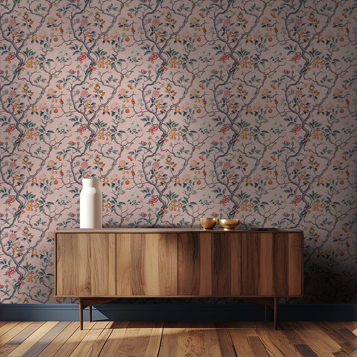 Penelope Floral Wallpaper - Benton Lane Home - Painted Paper