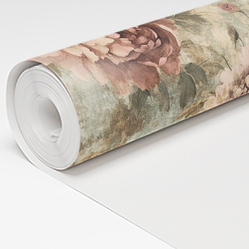 Peony Whispers Wallpaper - Benton Lane Home - Painted Paper