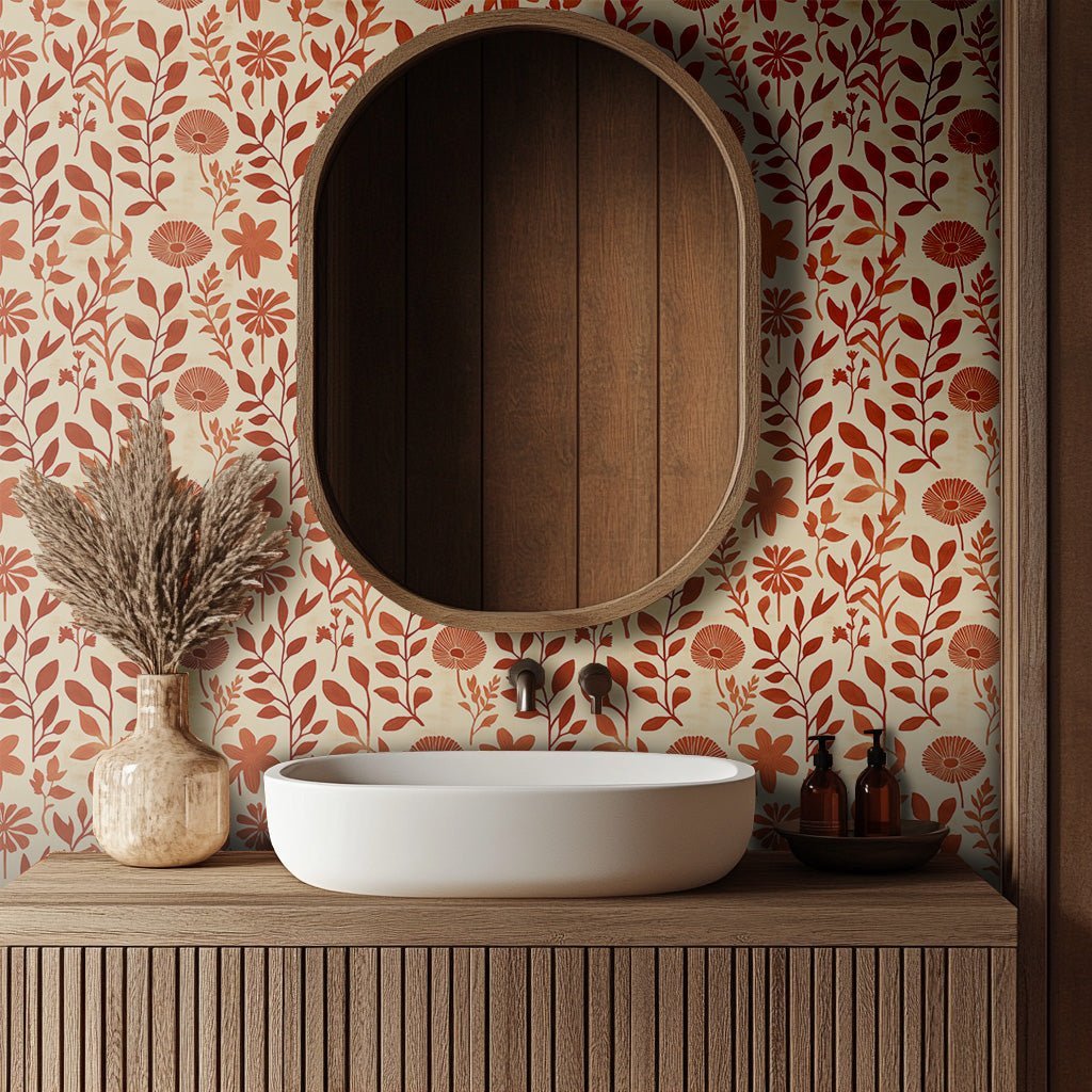 Peregrine Wallpaper - Benton Lane Home - Painted Paper