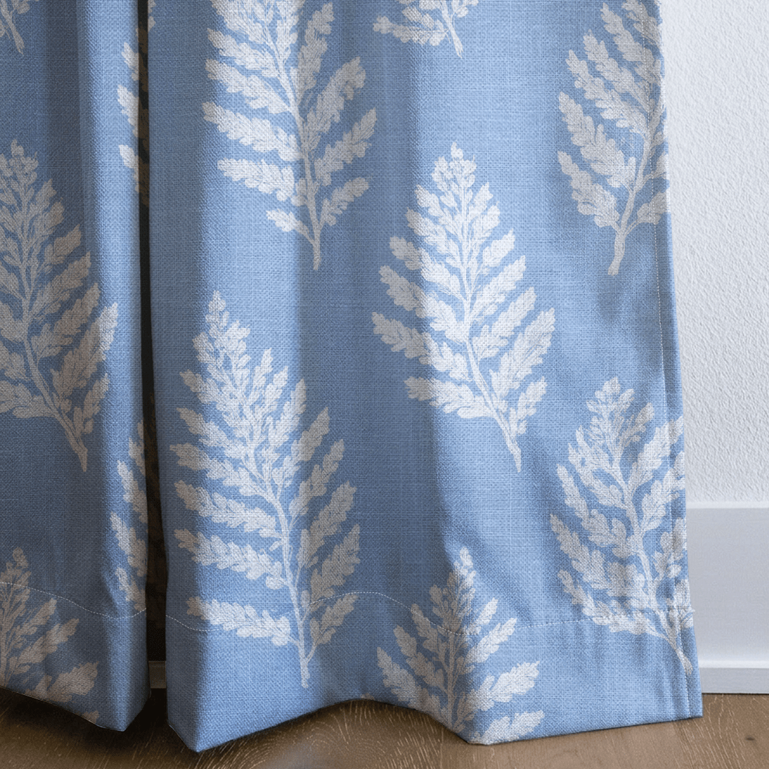 Periwinkle Branches - Drapery - Lemon Park