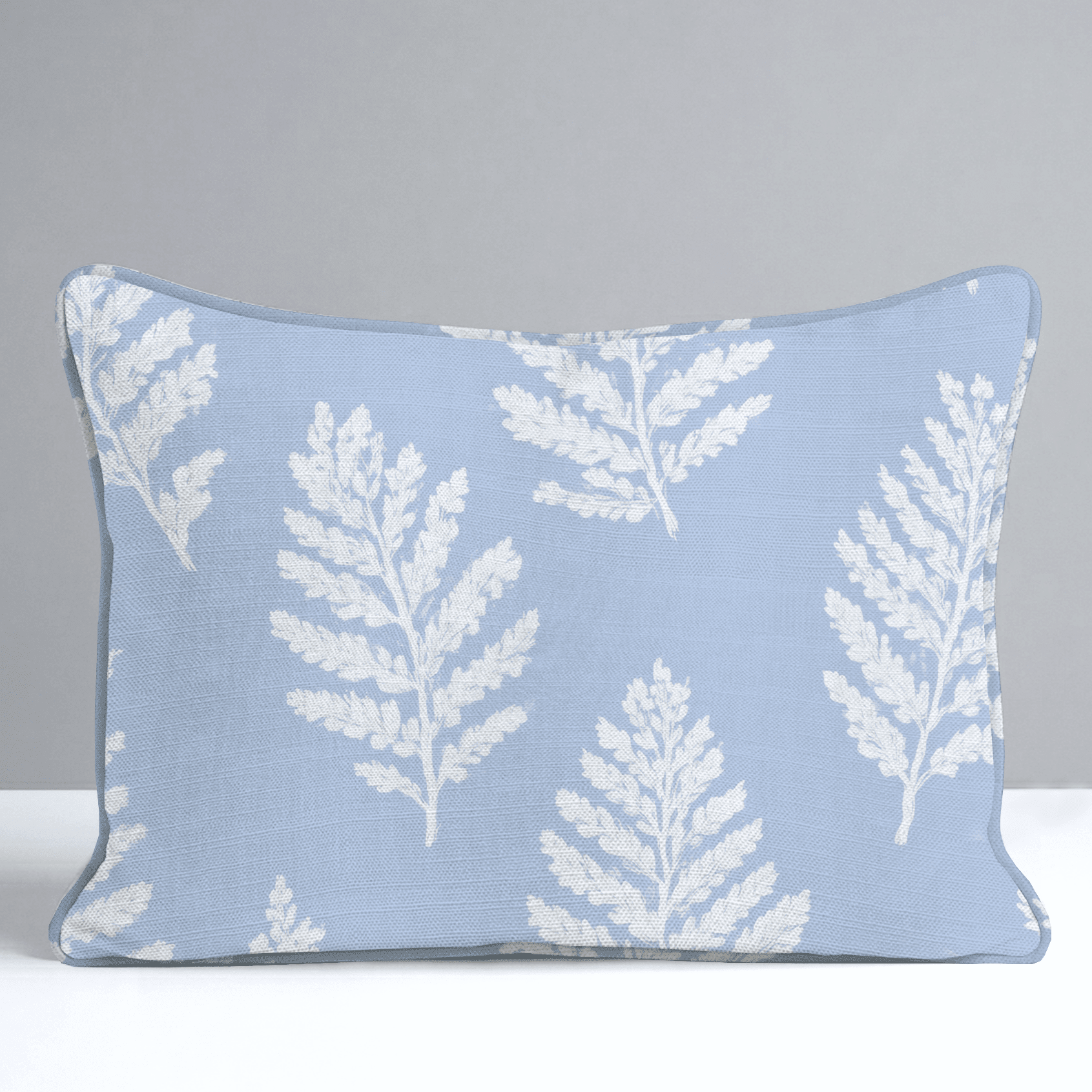 Periwinkle Branches Throw Pillow - Benton Lane Home - Lemon Park