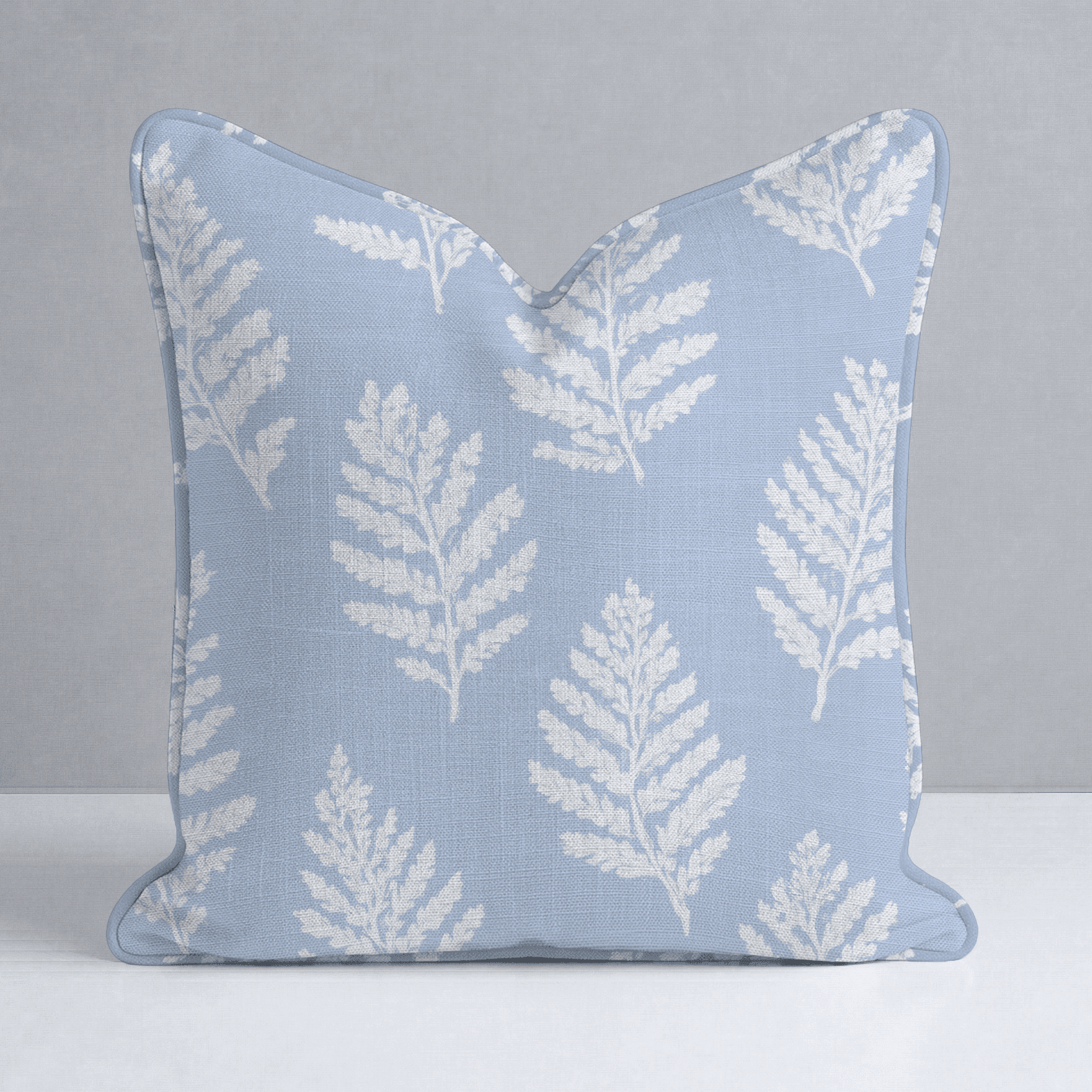 Periwinkle Branches Throw Pillow - Benton Lane Home - Lemon Park