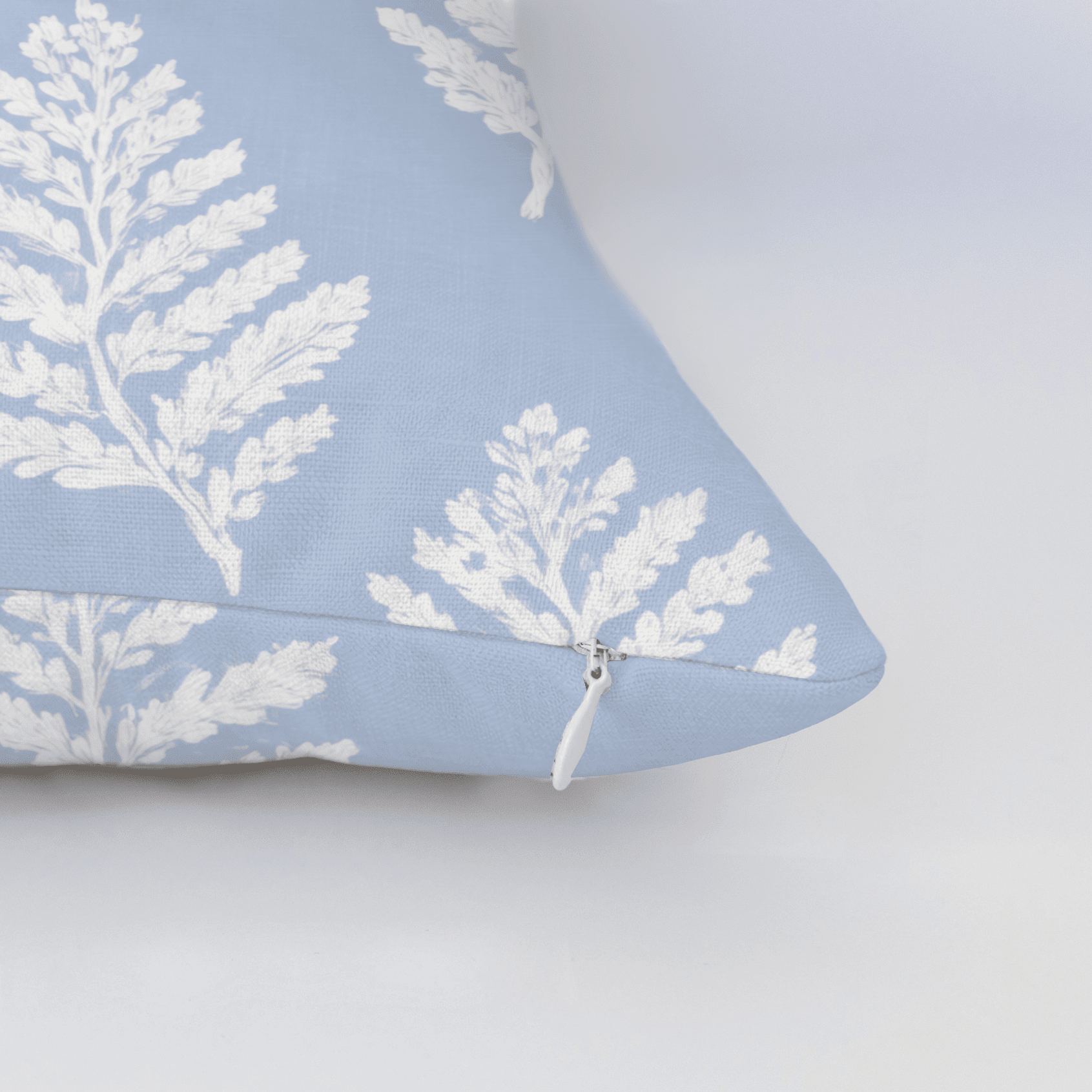 Periwinkle Branches Throw Pillow - Benton Lane Home - Lemon Park