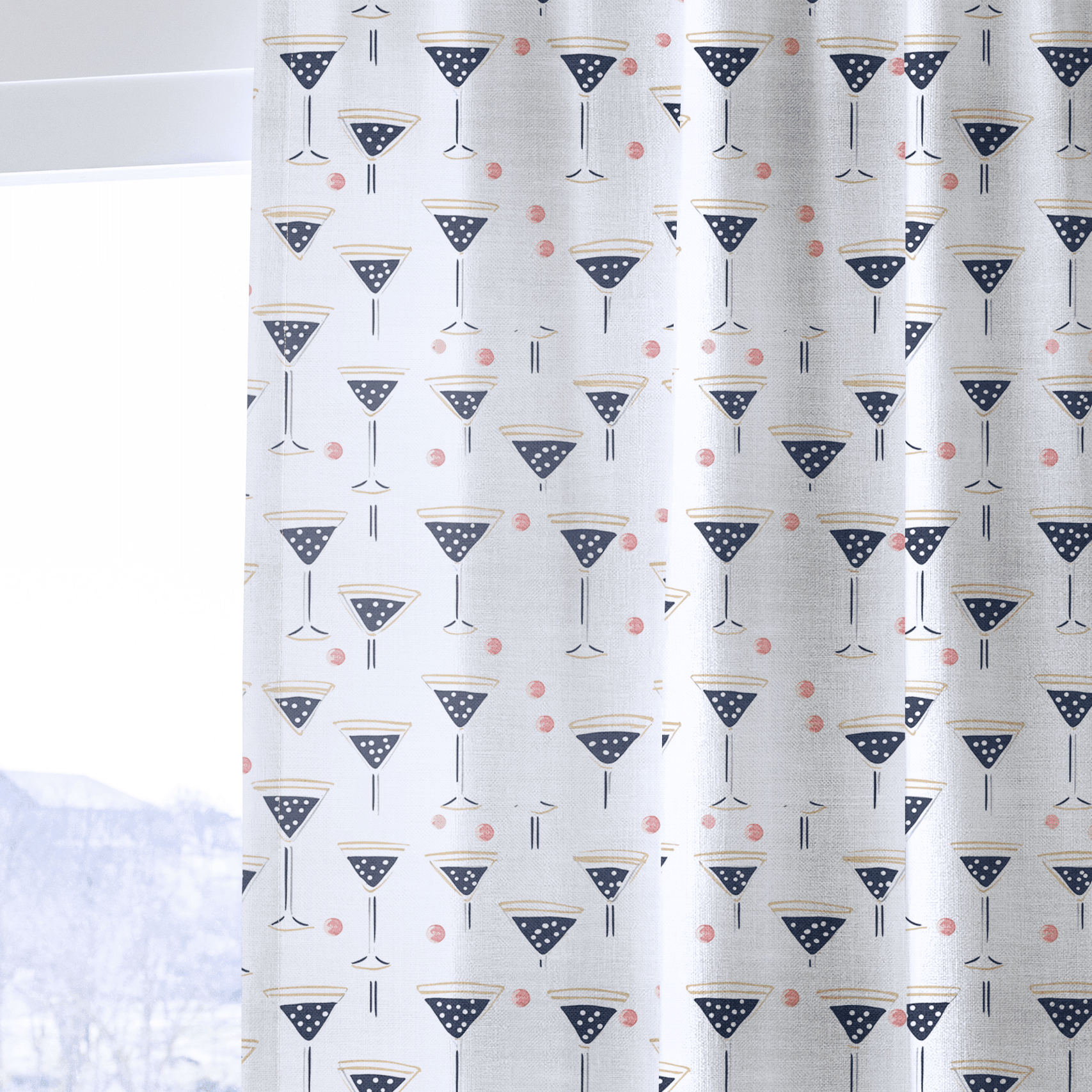 Perk Me Up - Drapery - Benton Lane Home - Lemon Park