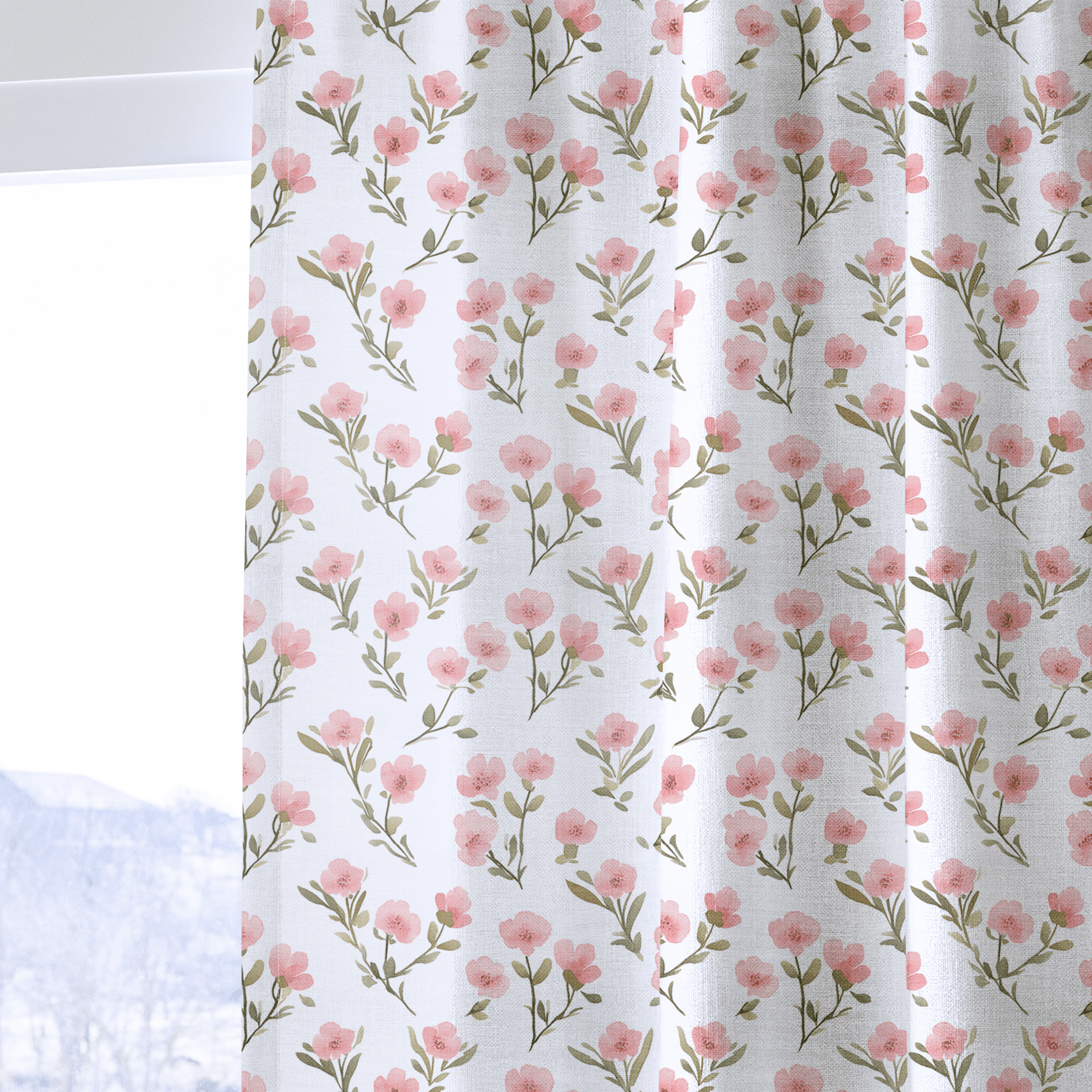 Petal Blush - Drapery - Benton Lane Home - Lemon Park