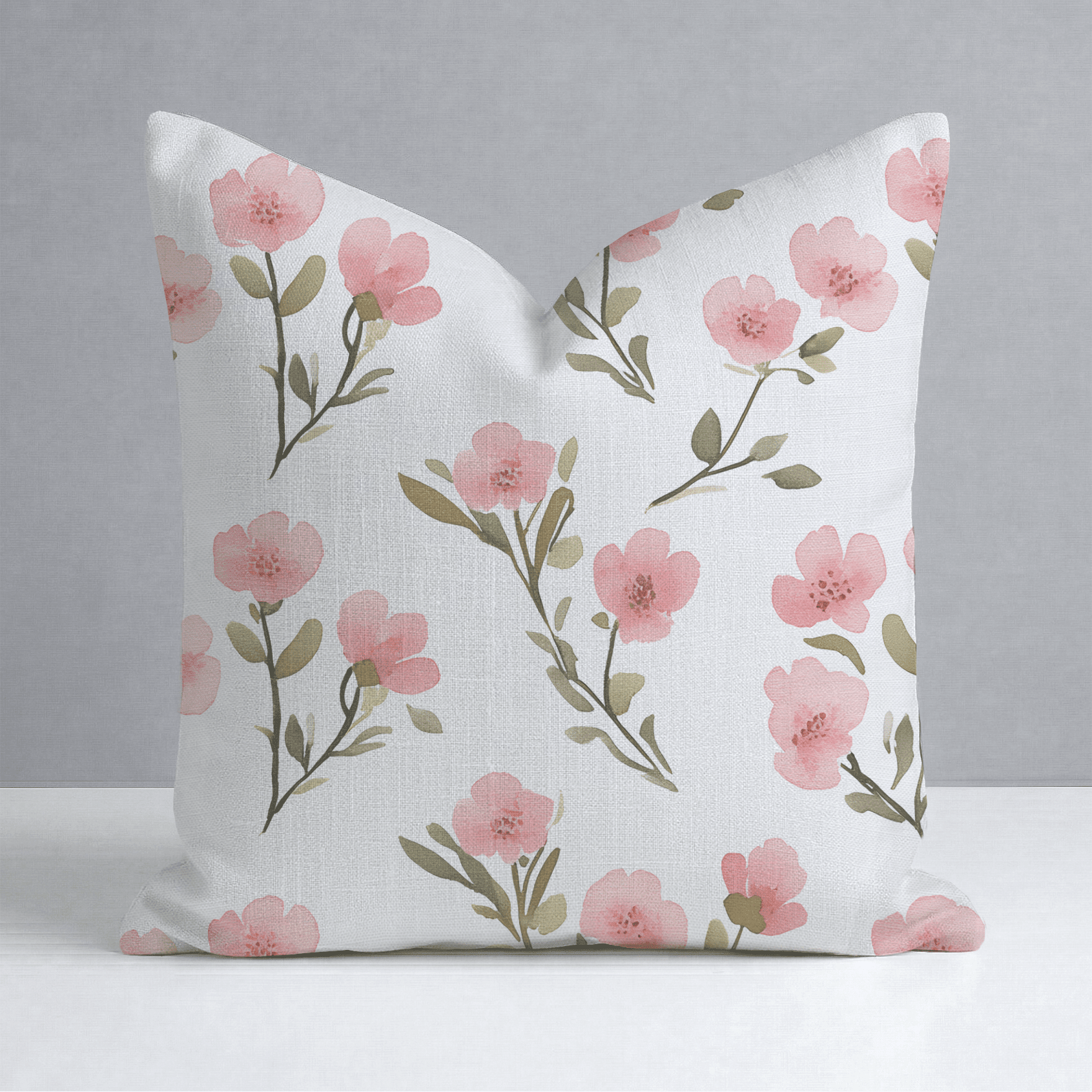 Petal Blush Throw Pillow - Benton Lane Home - Lemon Park