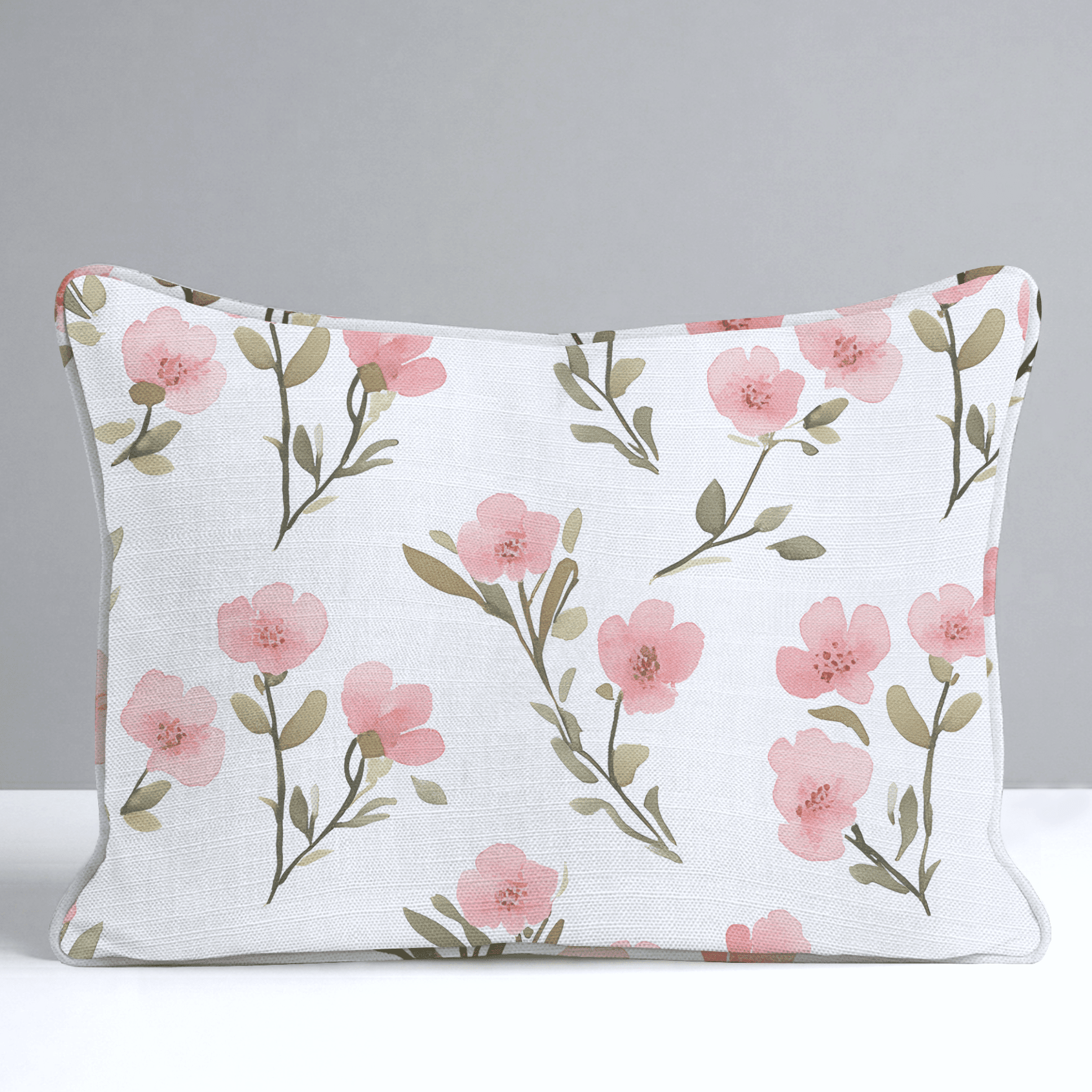 Petal Blush Throw Pillow - Benton Lane Home - Lemon Park
