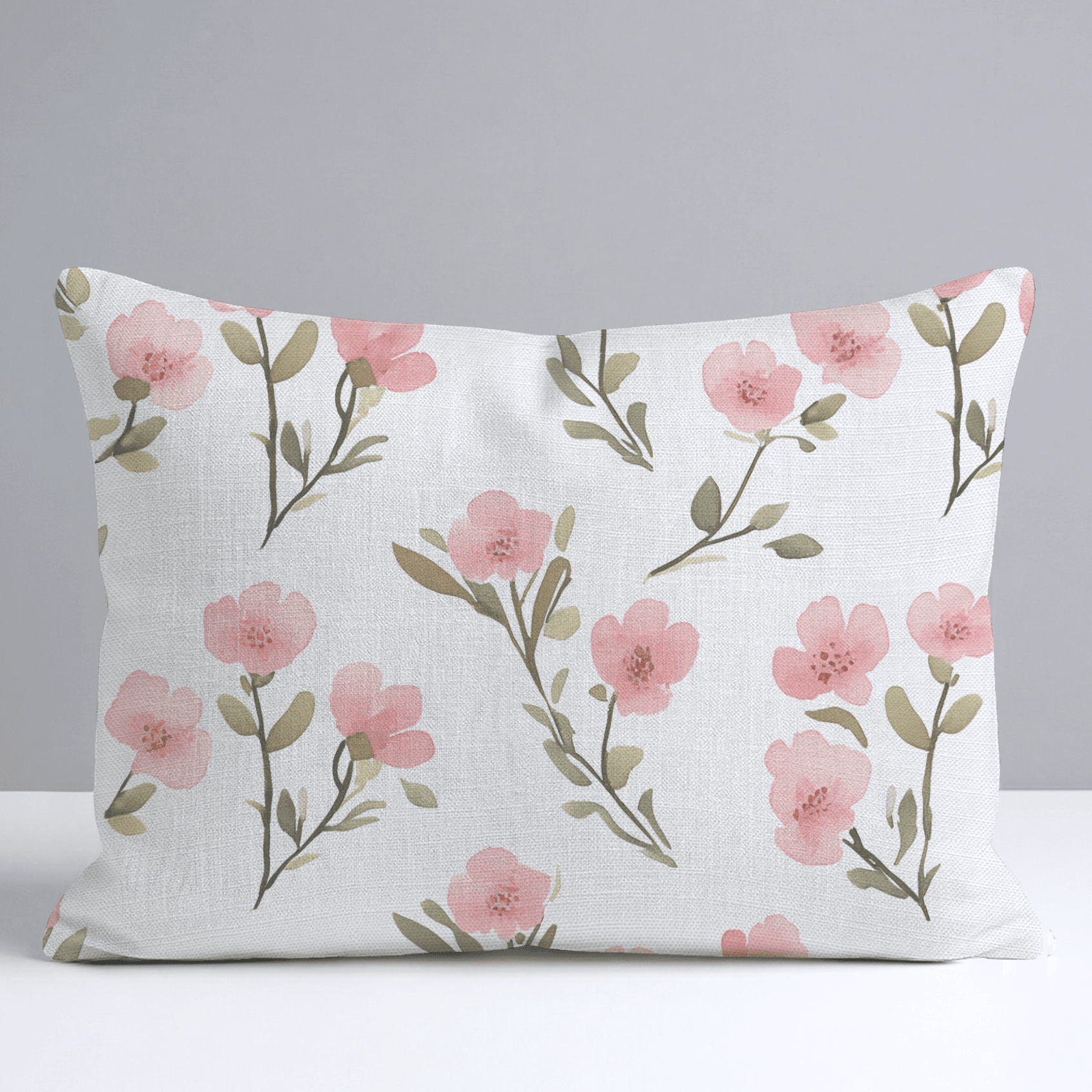 Petal Blush Throw Pillow - Benton Lane Home - Lemon Park