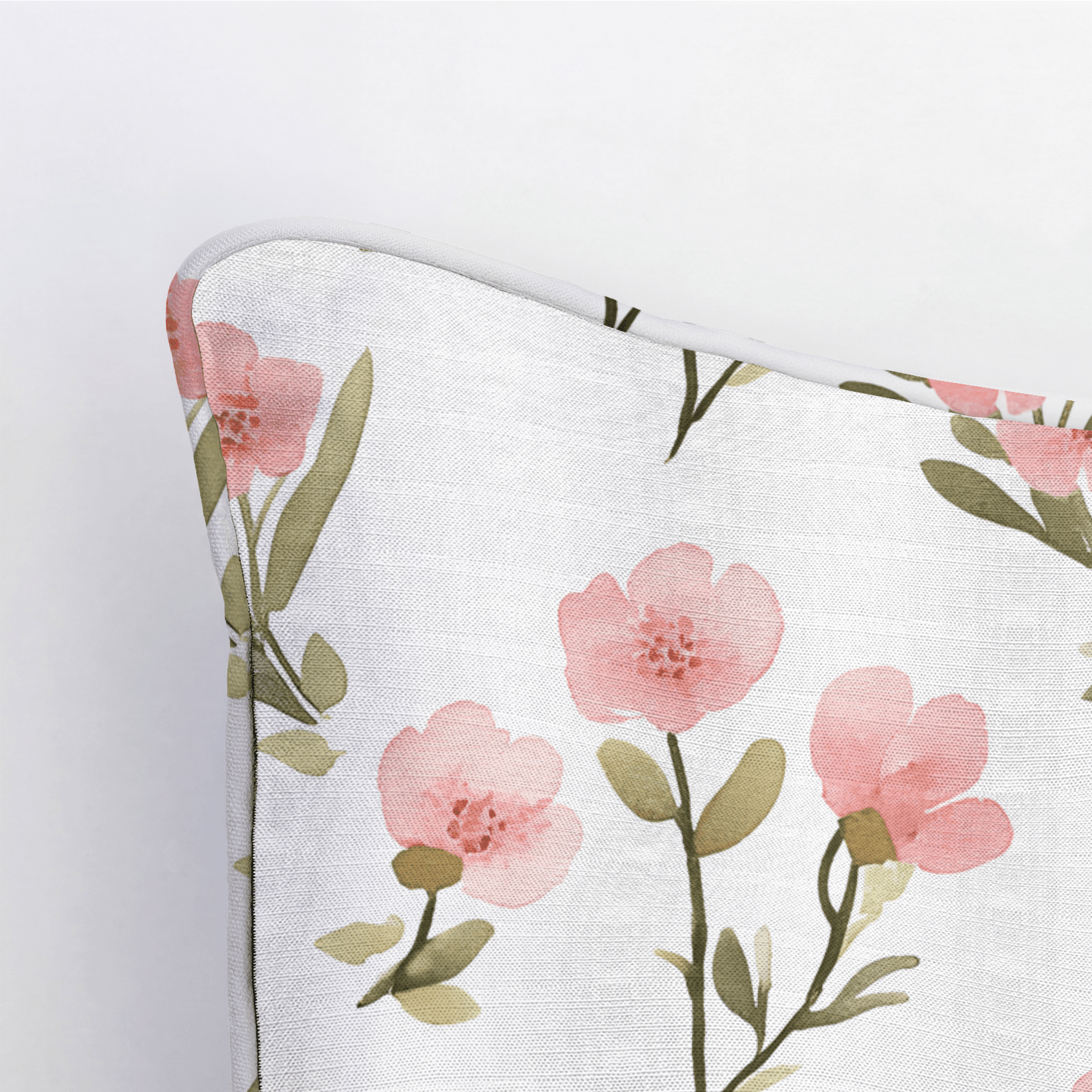 Petal Blush Throw Pillow - Benton Lane Home - Lemon Park