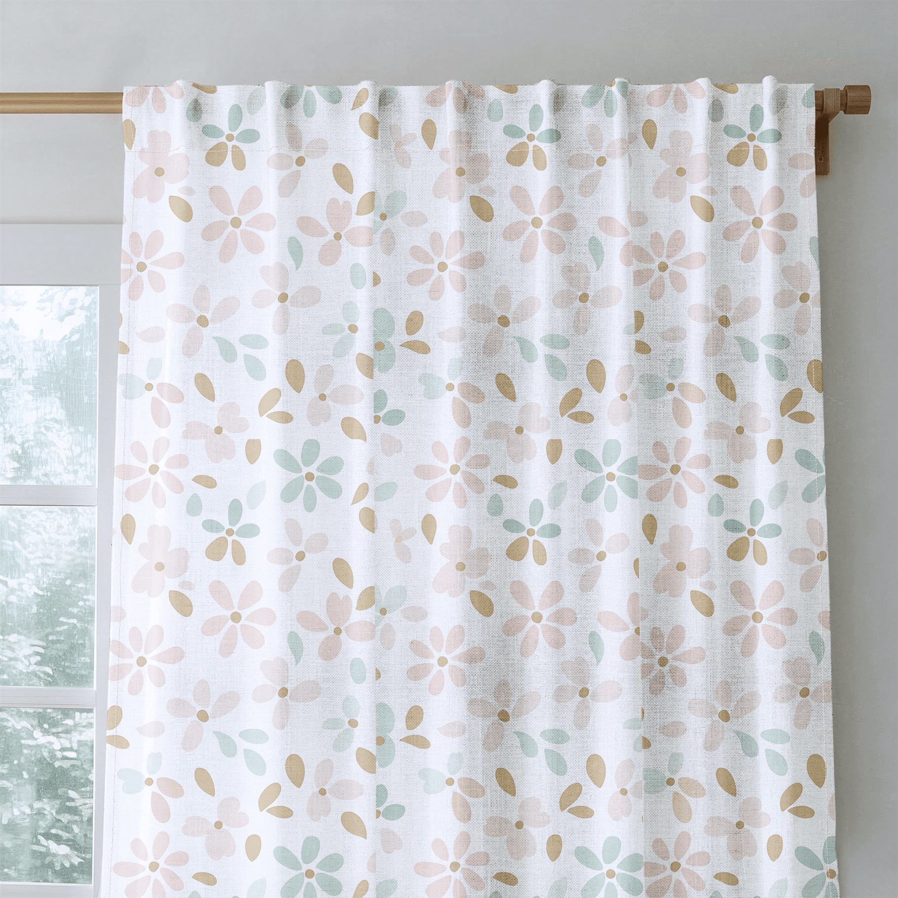 Petal Dots - Drapery - Benton Lane Home - Lemon Park