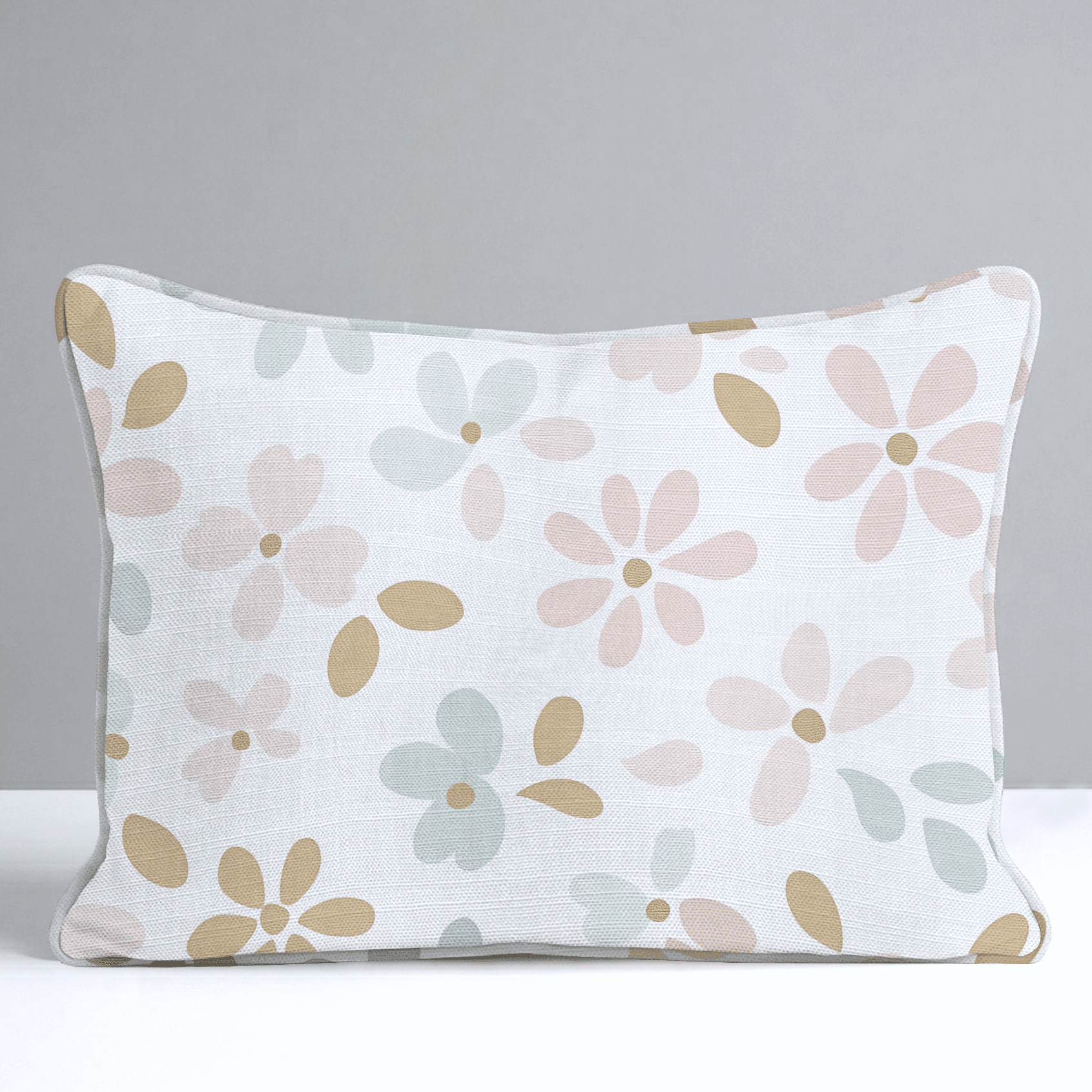 Petal Dots Throw Pillow - Benton Lane Home - Lemon Park