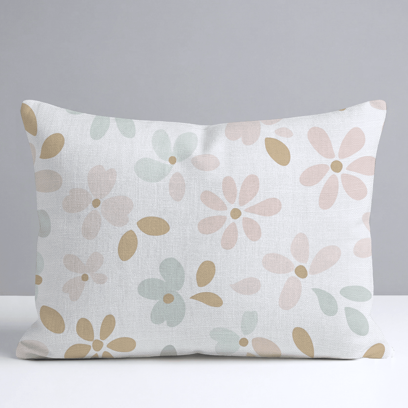 Petal Dots Throw Pillow - Benton Lane Home - Lemon Park