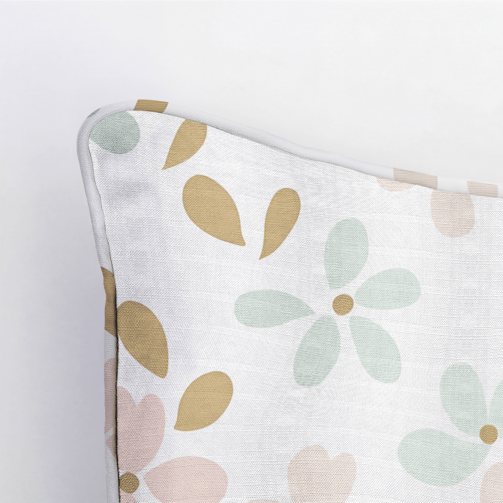 Petal Dots Throw Pillow - Benton Lane Home - Lemon Park