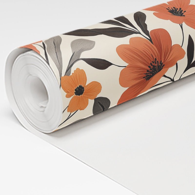 Petal Harmony - Painted Paper