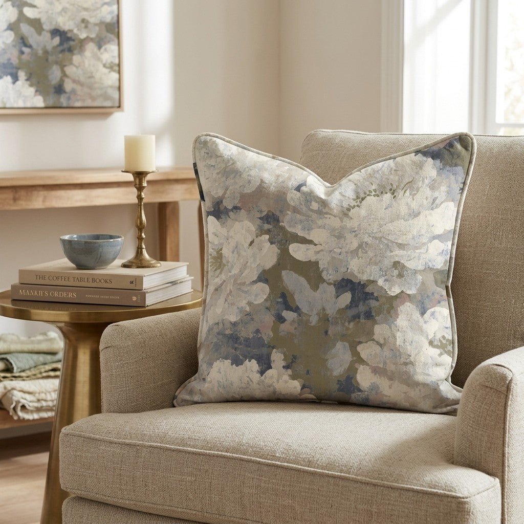 Petal Parade Throw Pillow - Benton Lane Home - Hillcroft Home