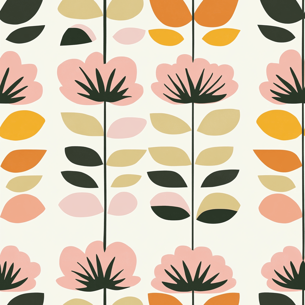 Petal Power Wallpaper - Benton Lane Home - Painted Paper