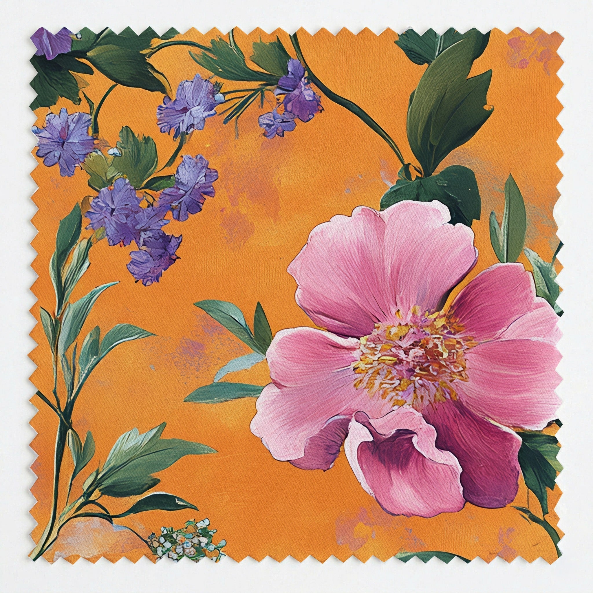 Petals & Persimmons - Fabric - Benton Lane Home - Lemon Park